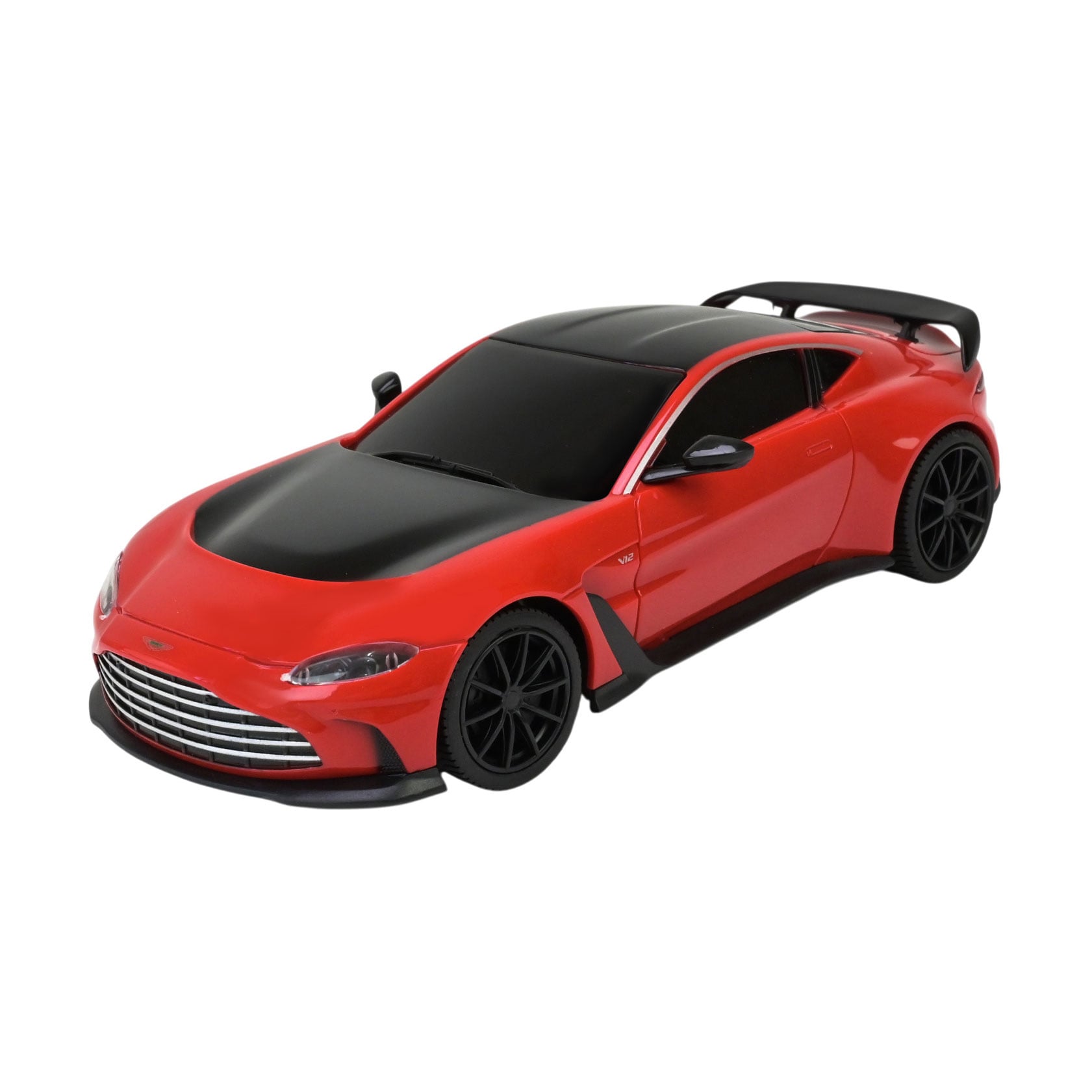 Автомодель Powermotors Aston Martin V12 Vantage 2022 1:24, на радіокеруванні, 18*8*6 см, червона, від 6 років (PM2412)